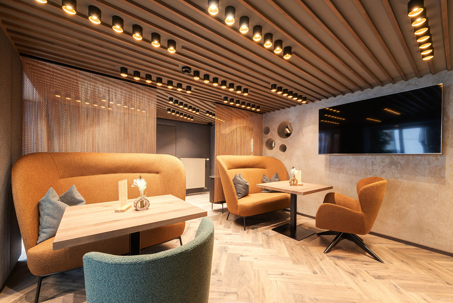 Neuer Lounge-Bereich im Hotel Enzian